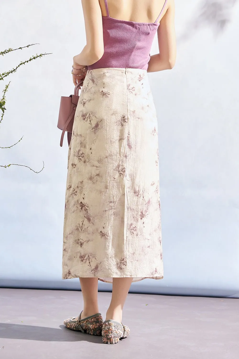 A Line Maxi Skirt for Women