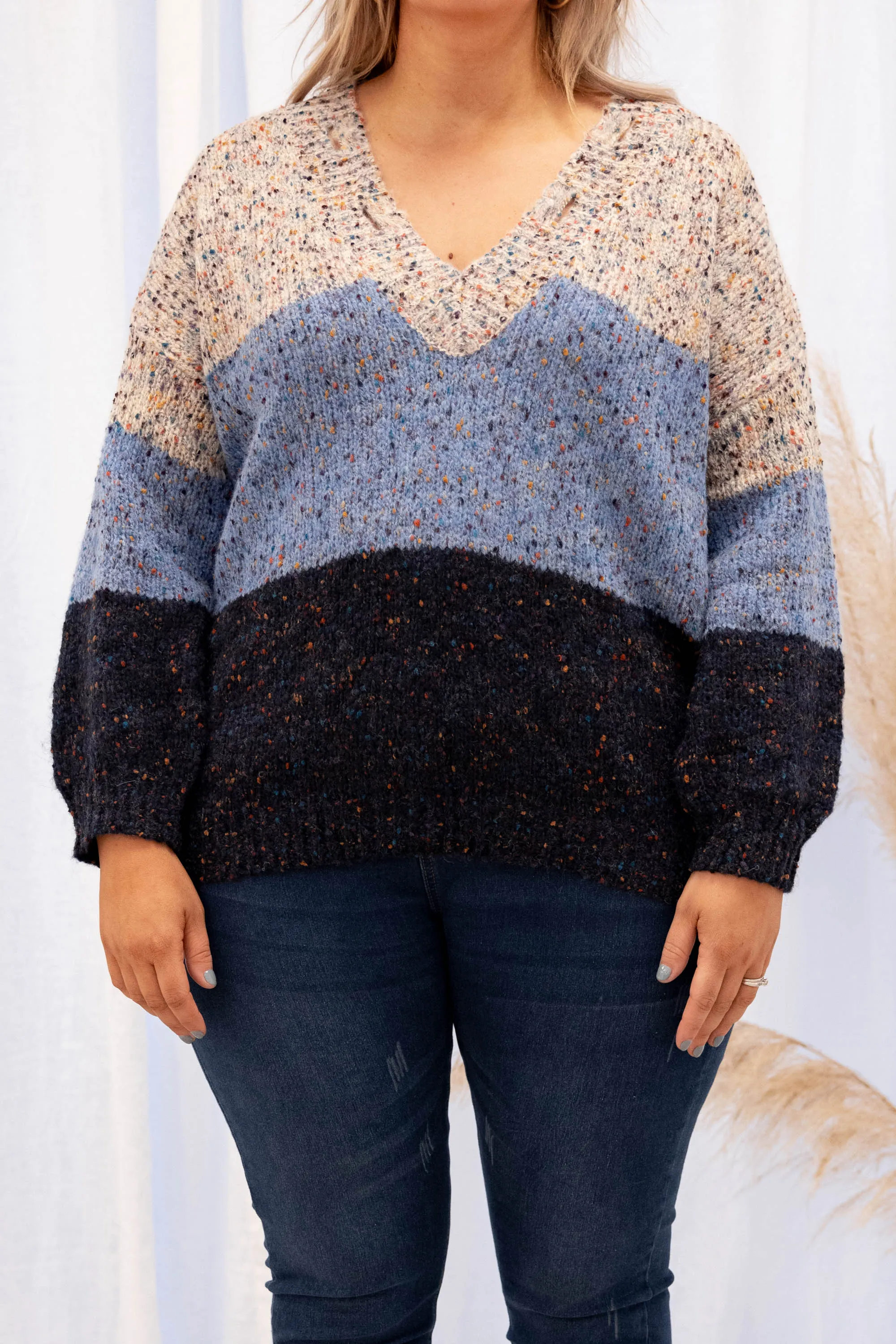 A Little Charmed Sweater, Blue