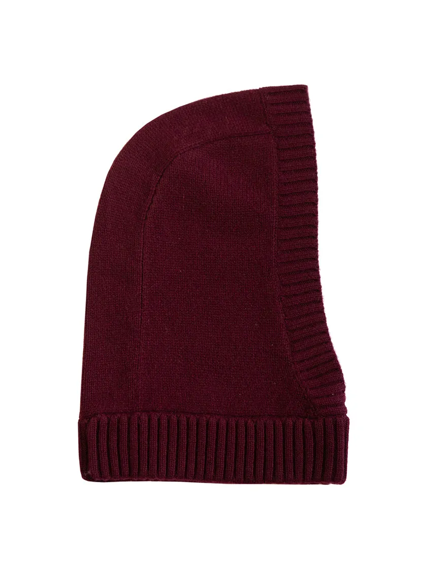 Aelia Mulberry Wool Cashmere Hood