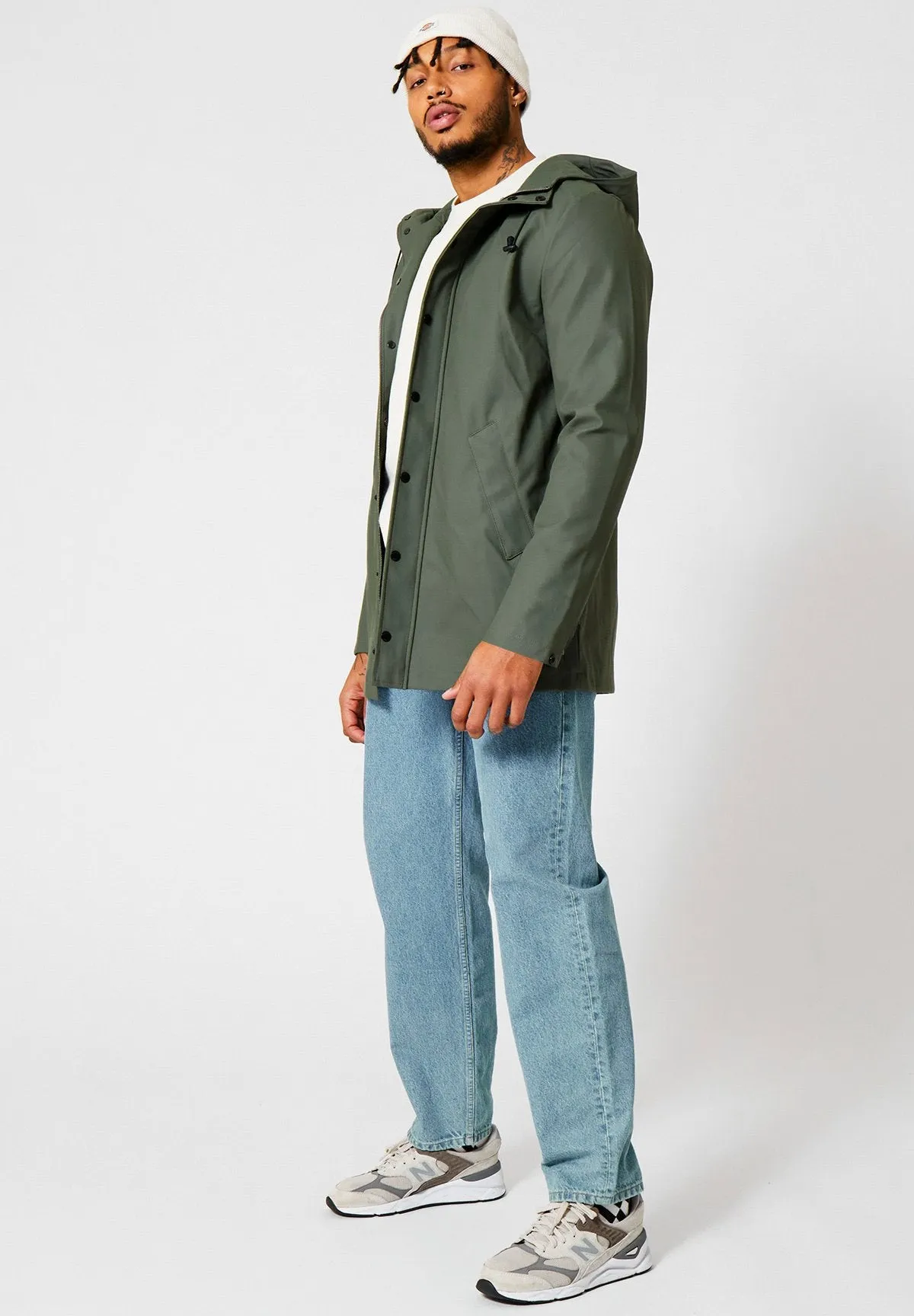 America Today parka with hood, green