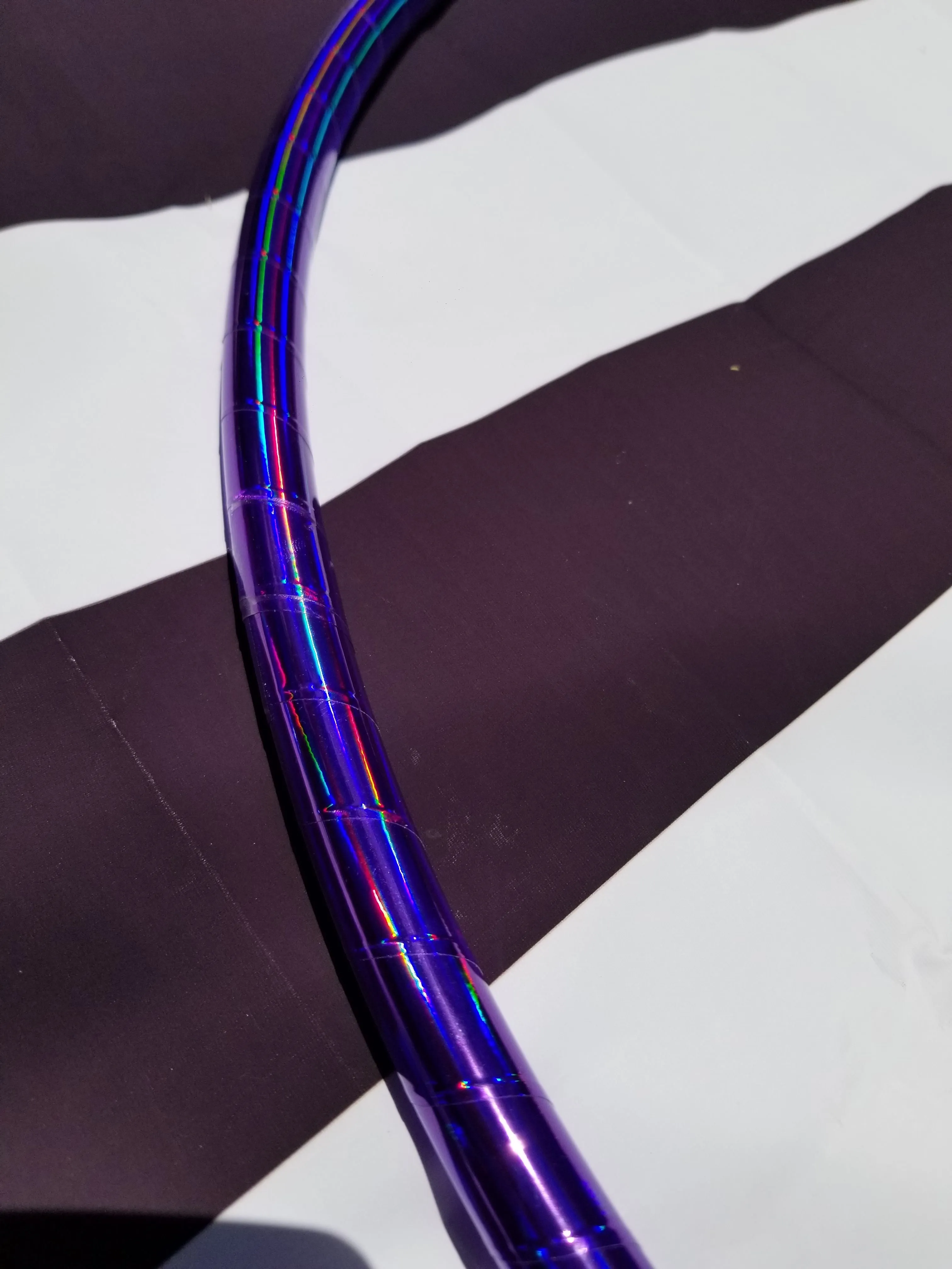 Amethyst Taped Hula Hoop