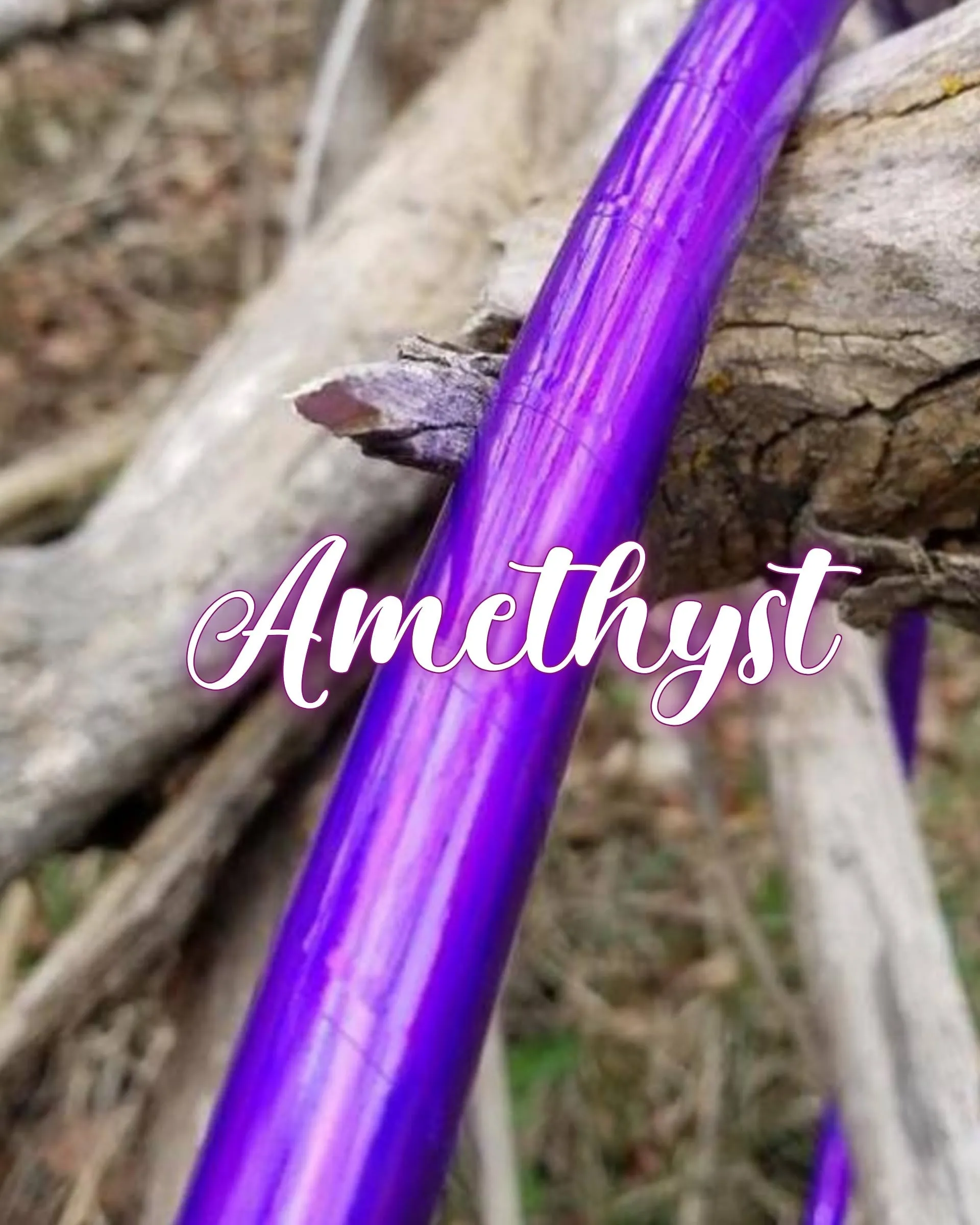 Amethyst Taped Hula Hoop