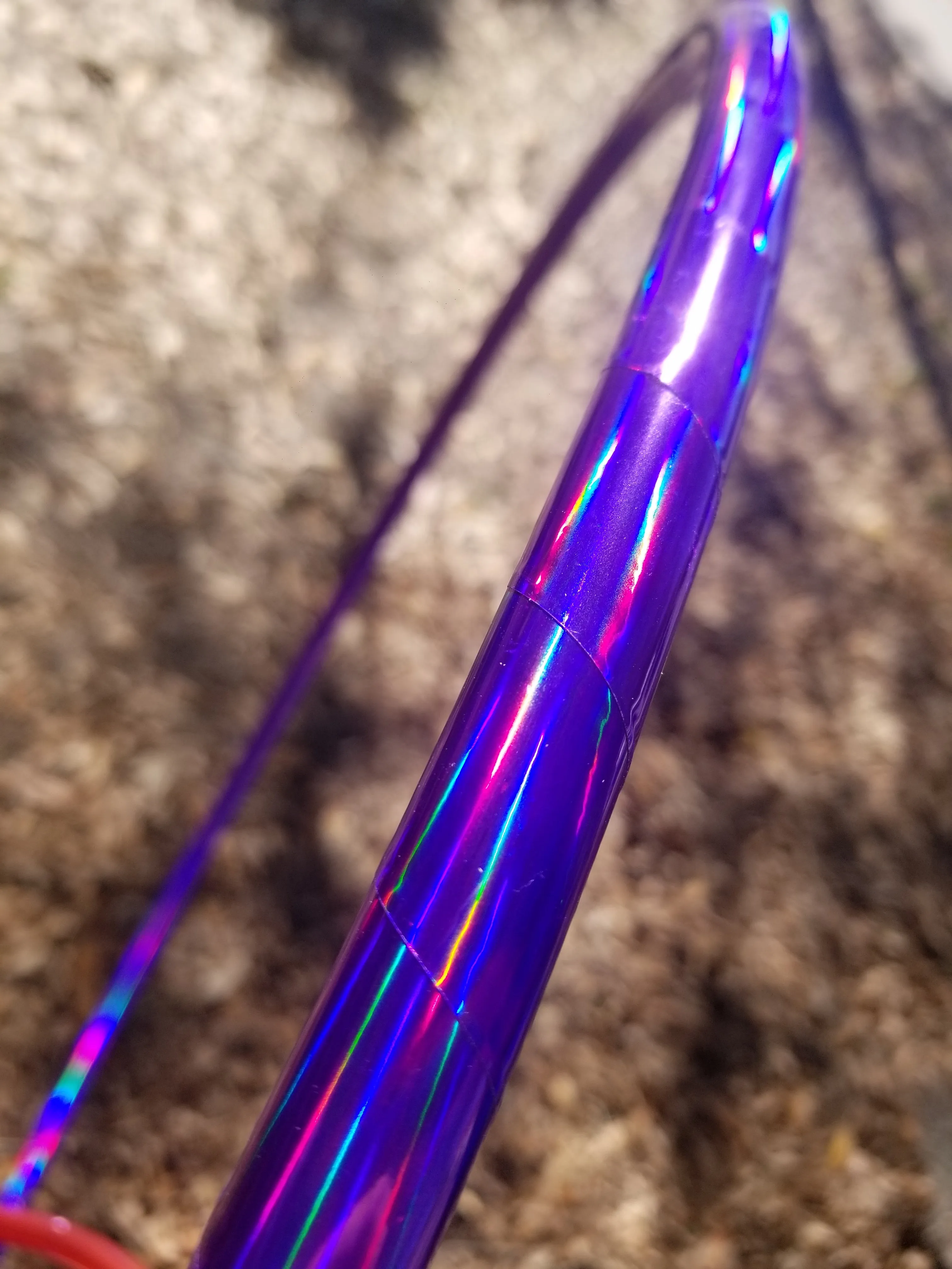 Amethyst Taped Hula Hoop