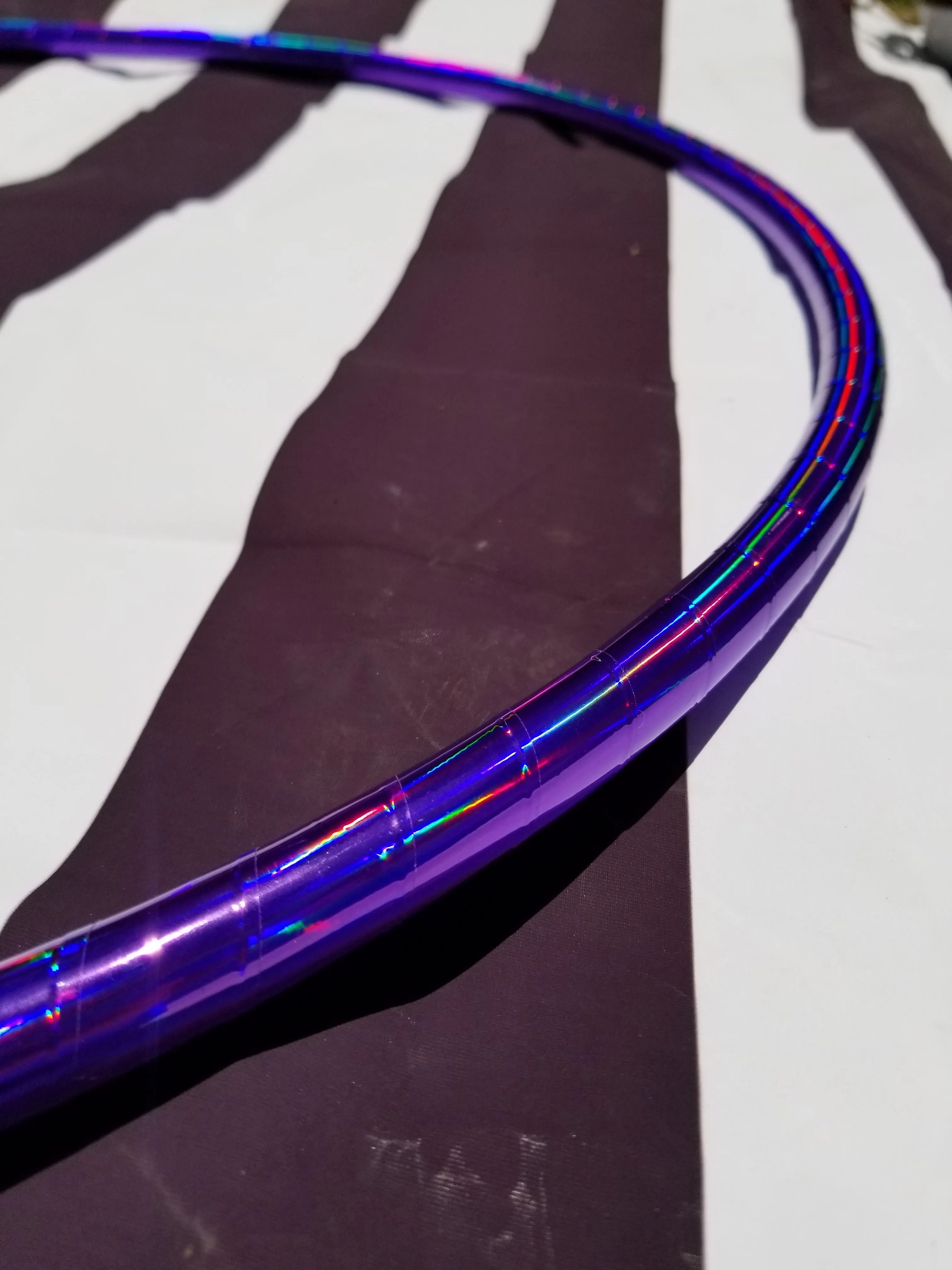 Amethyst Taped Hula Hoop