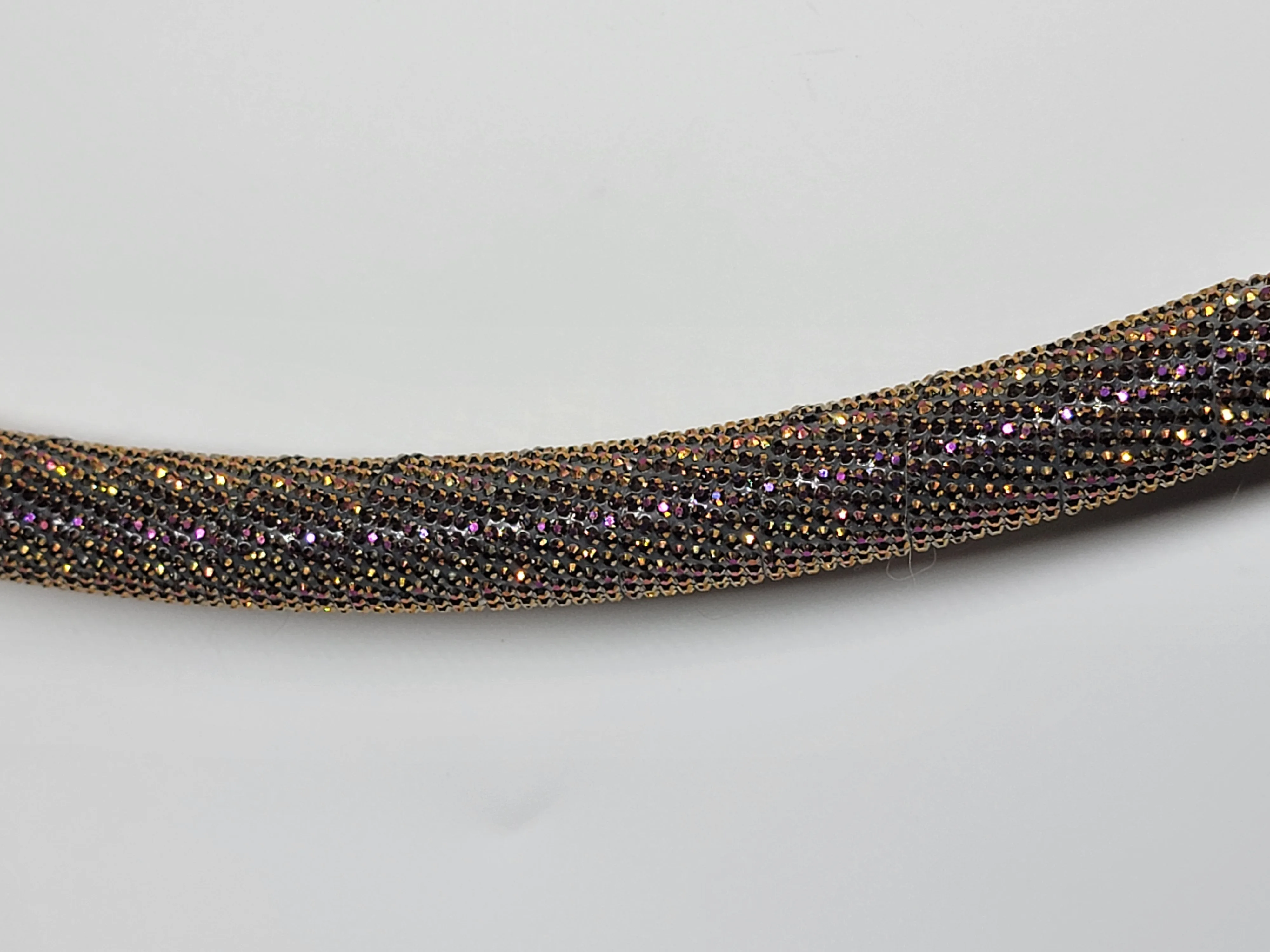 Ametrine Diamond Taped Hoop