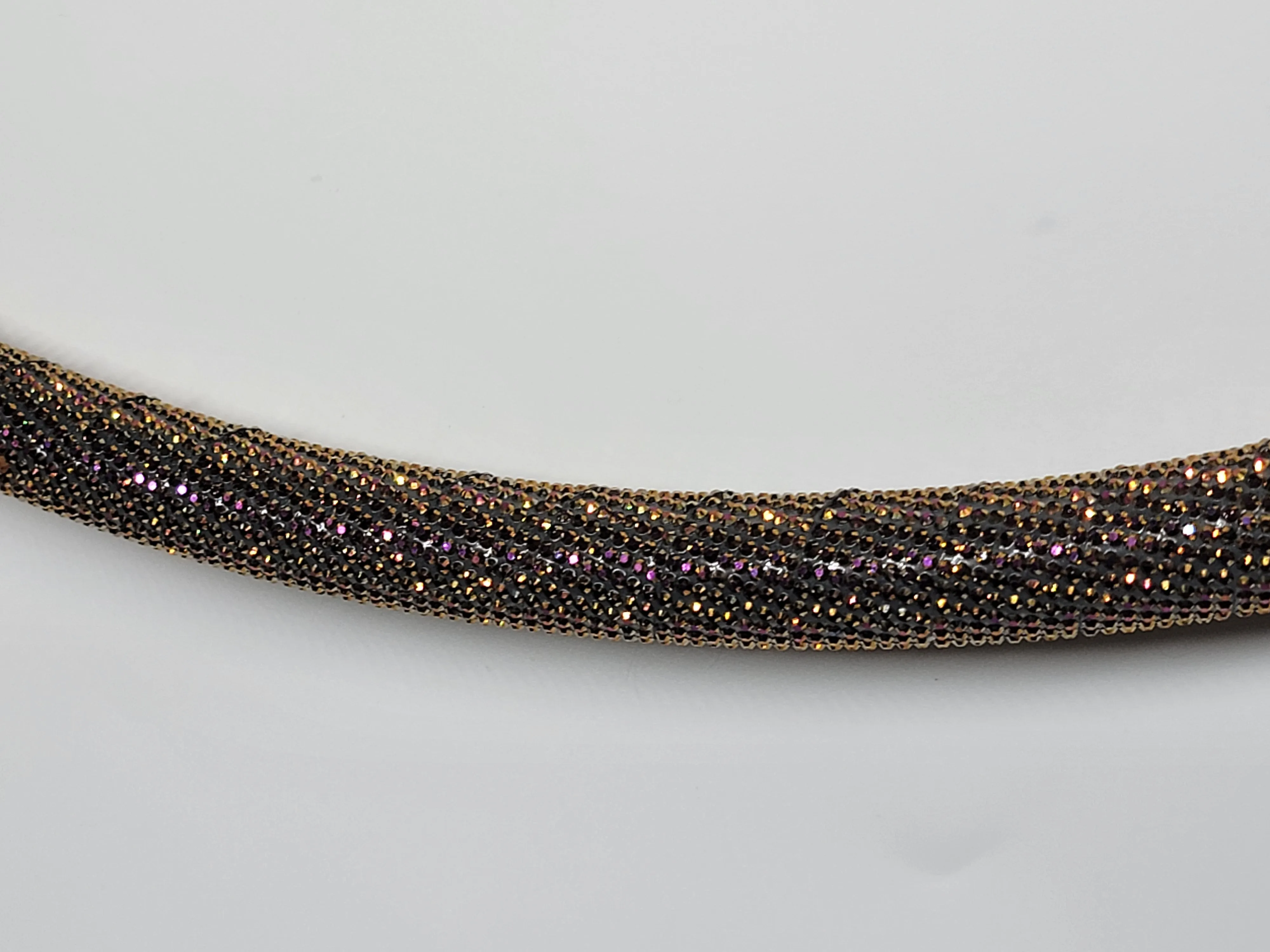 Ametrine Diamond Taped Hoop