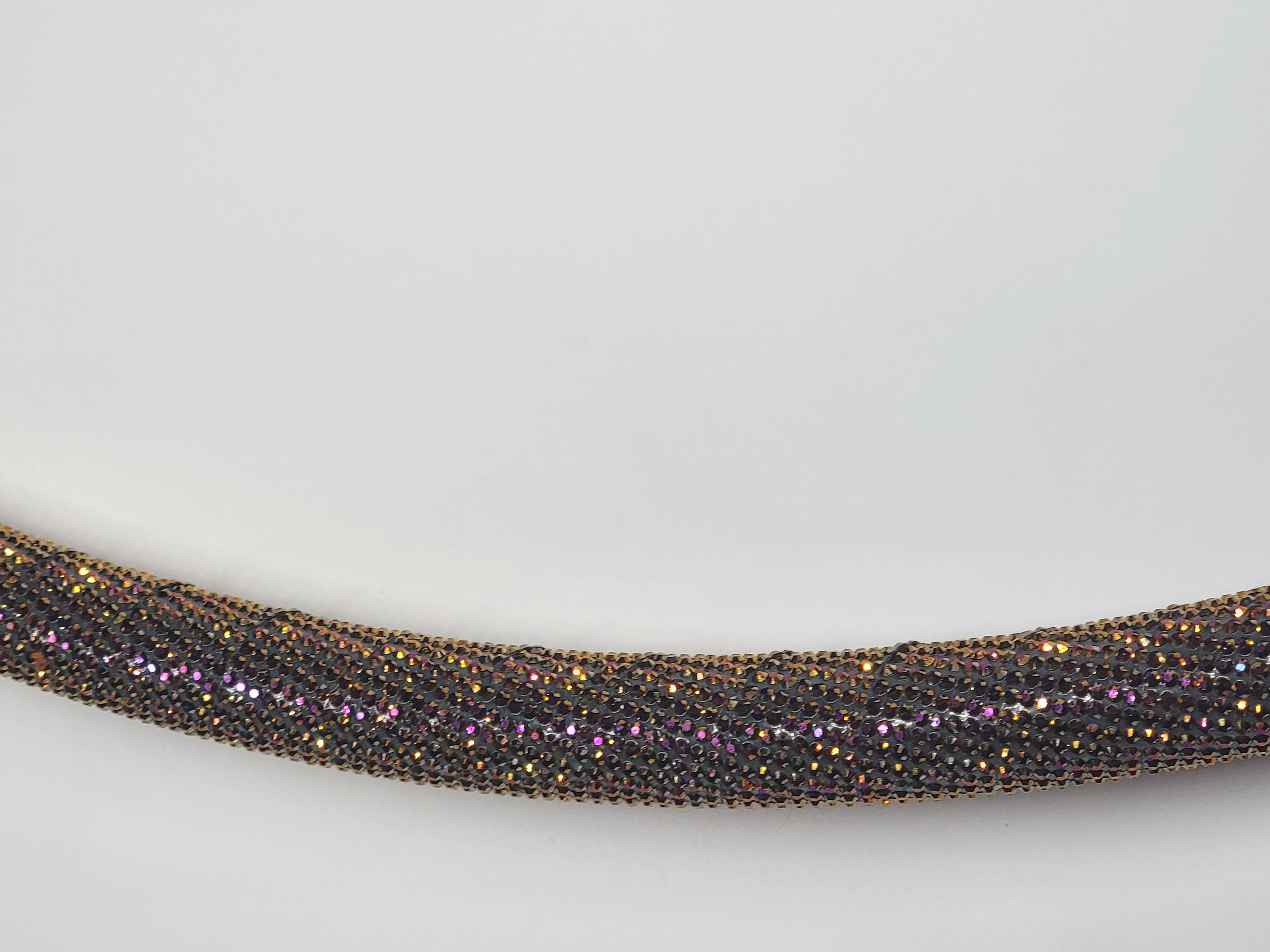 Ametrine Diamond Taped Hoop