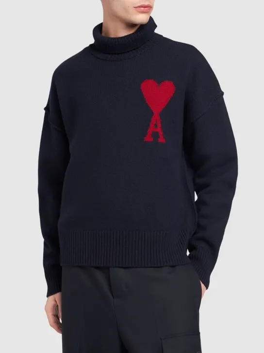 AMI Paris   Adc wool sweater 