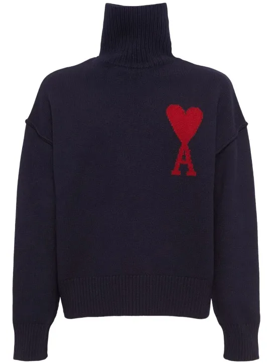 AMI Paris   Adc wool sweater 