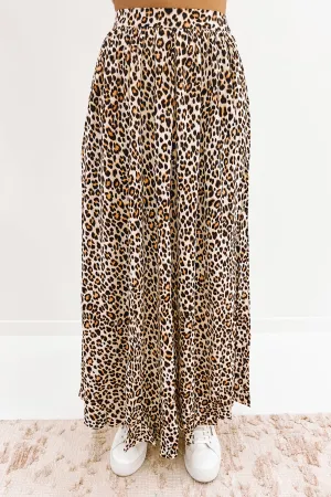 Angelina Maxi Skirt Leopard