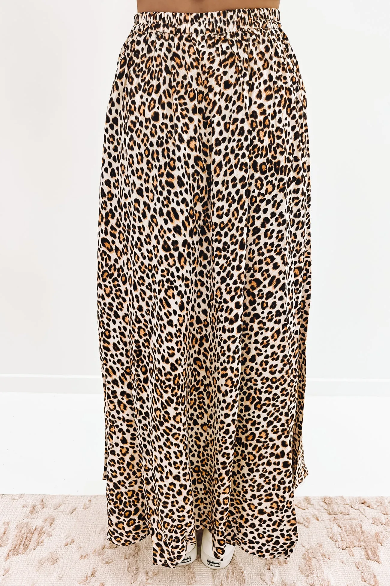 Angelina Maxi Skirt Leopard