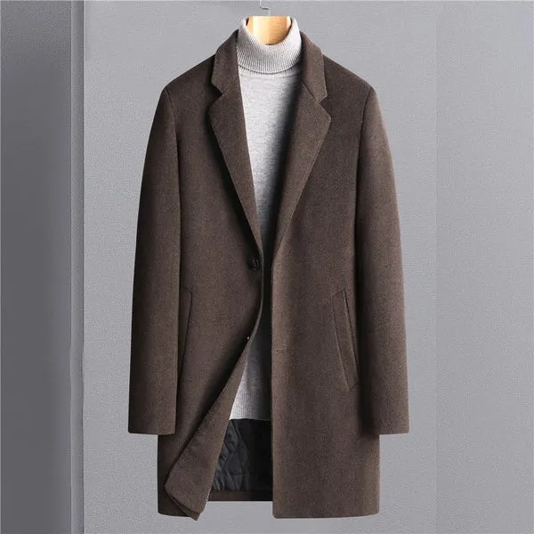 Antonios Elegant Business Coat Men