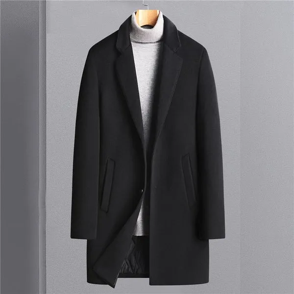 Antonios Elegant Business Coat Men