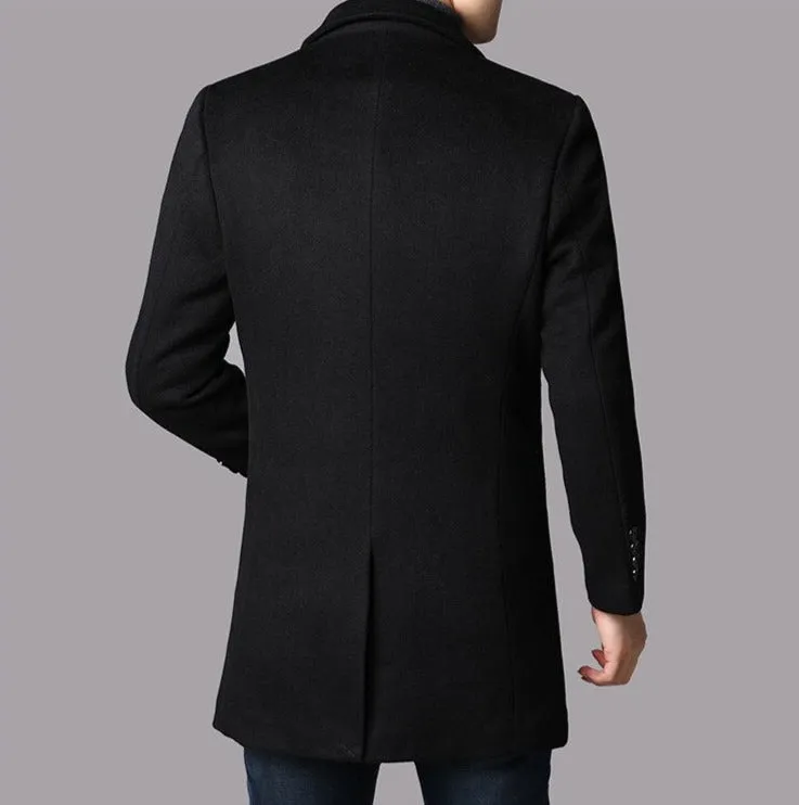 Antonios Elegant Business Coat Men