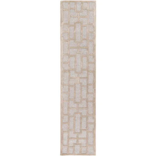 Arise Rug in Light Gray & Khaki