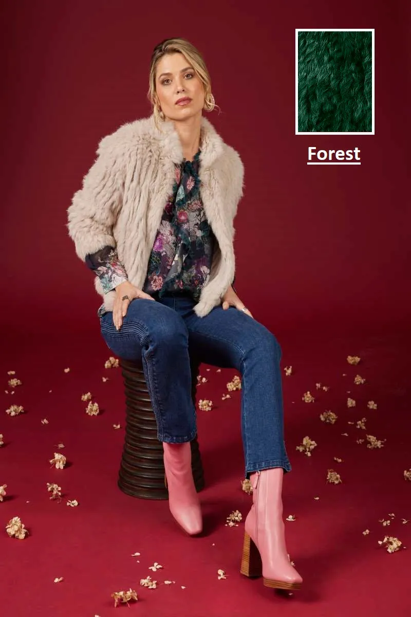 Asta Jacket in Forest LS2343 by Loobies Story