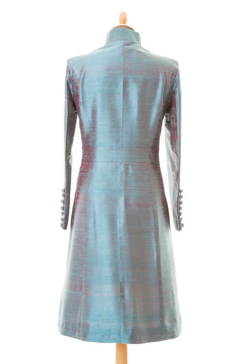 Avani Coat in Smokey Blue - Sale