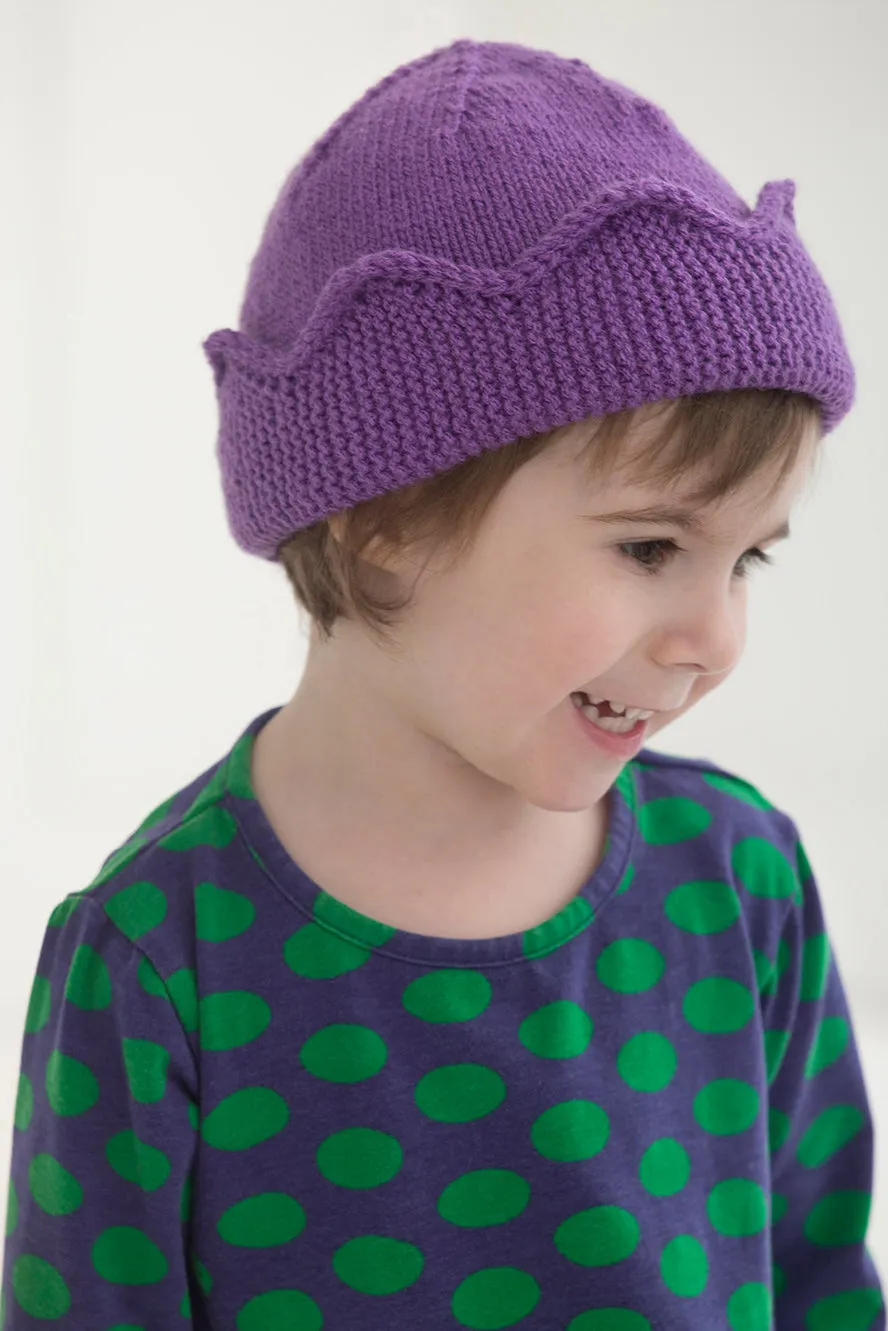 Baby Crown Hat Pattern (Knit) - Version 2