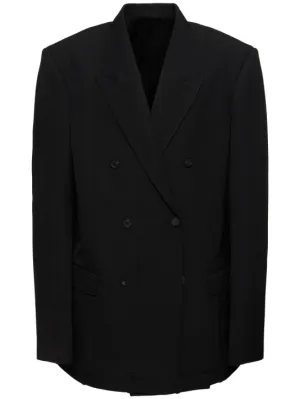 Balenciaga   Wool twill jacket 