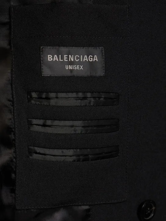 Balenciaga   Wool twill jacket 