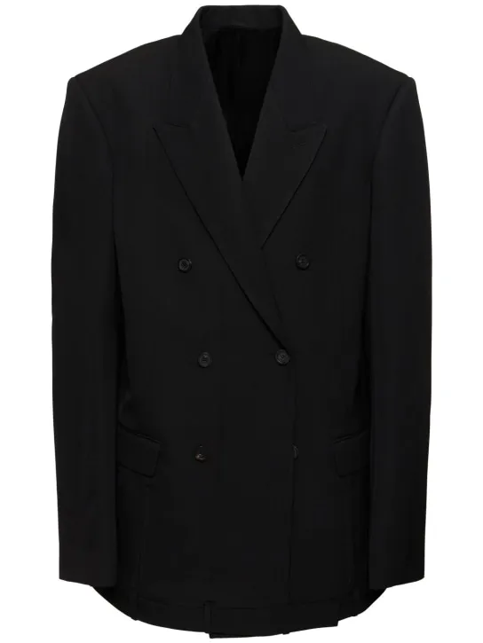 Balenciaga   Wool twill jacket 