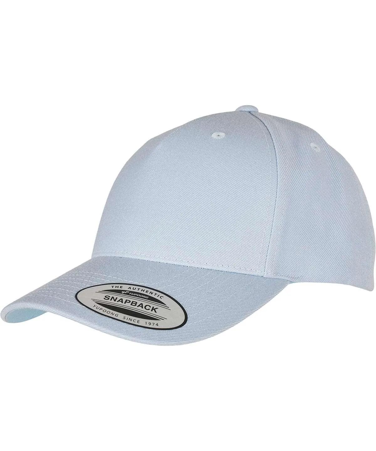 Ballad Blue - YP classics 5-panel premium curved visor snapback cap (5789M)