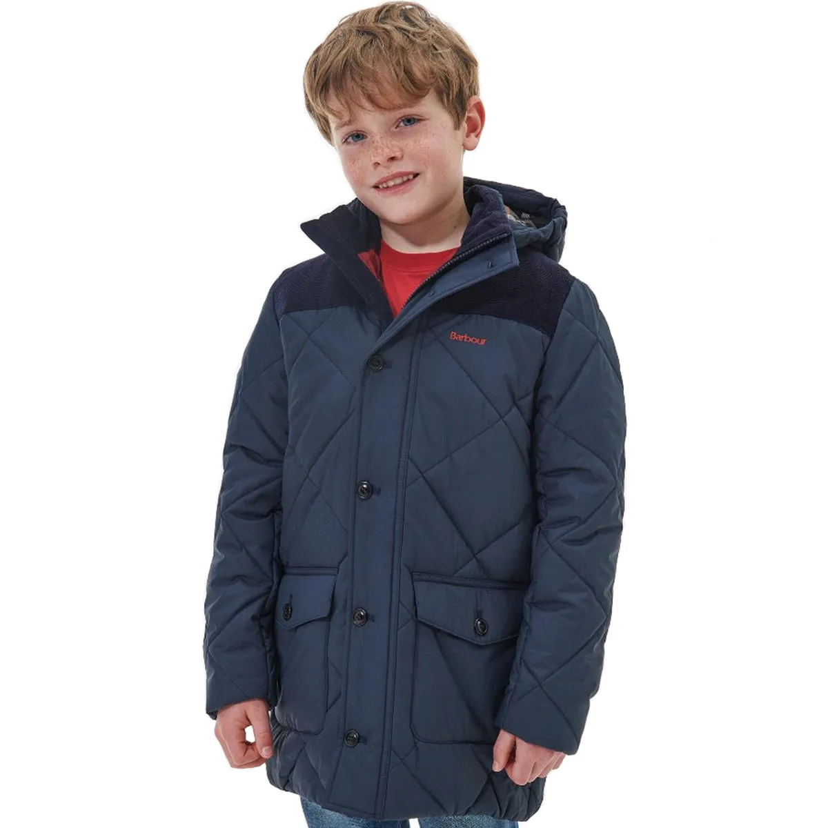 Barbour Boy's Elmwood Quilted Parka