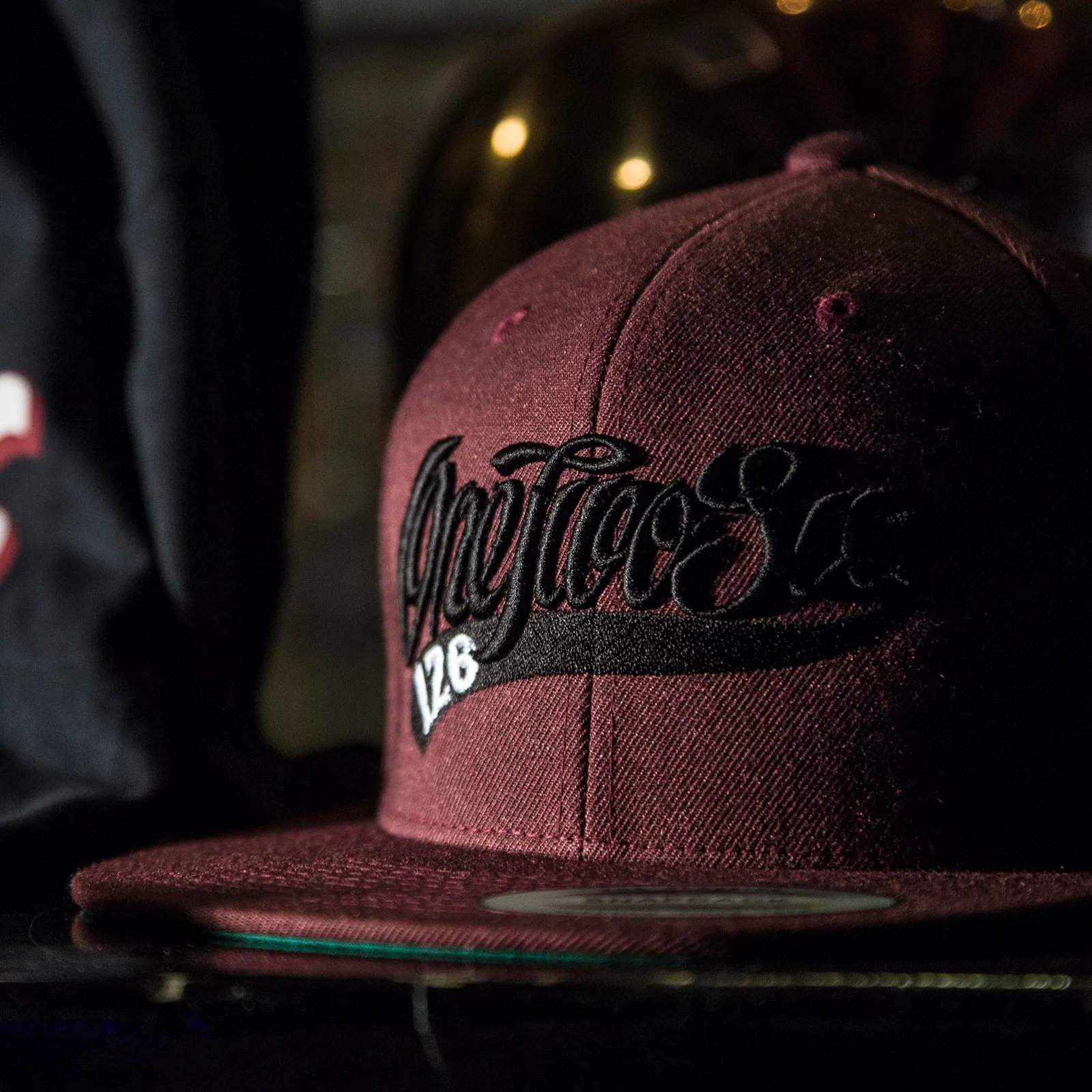 Baseball Logo SnapBack  (Maroon)