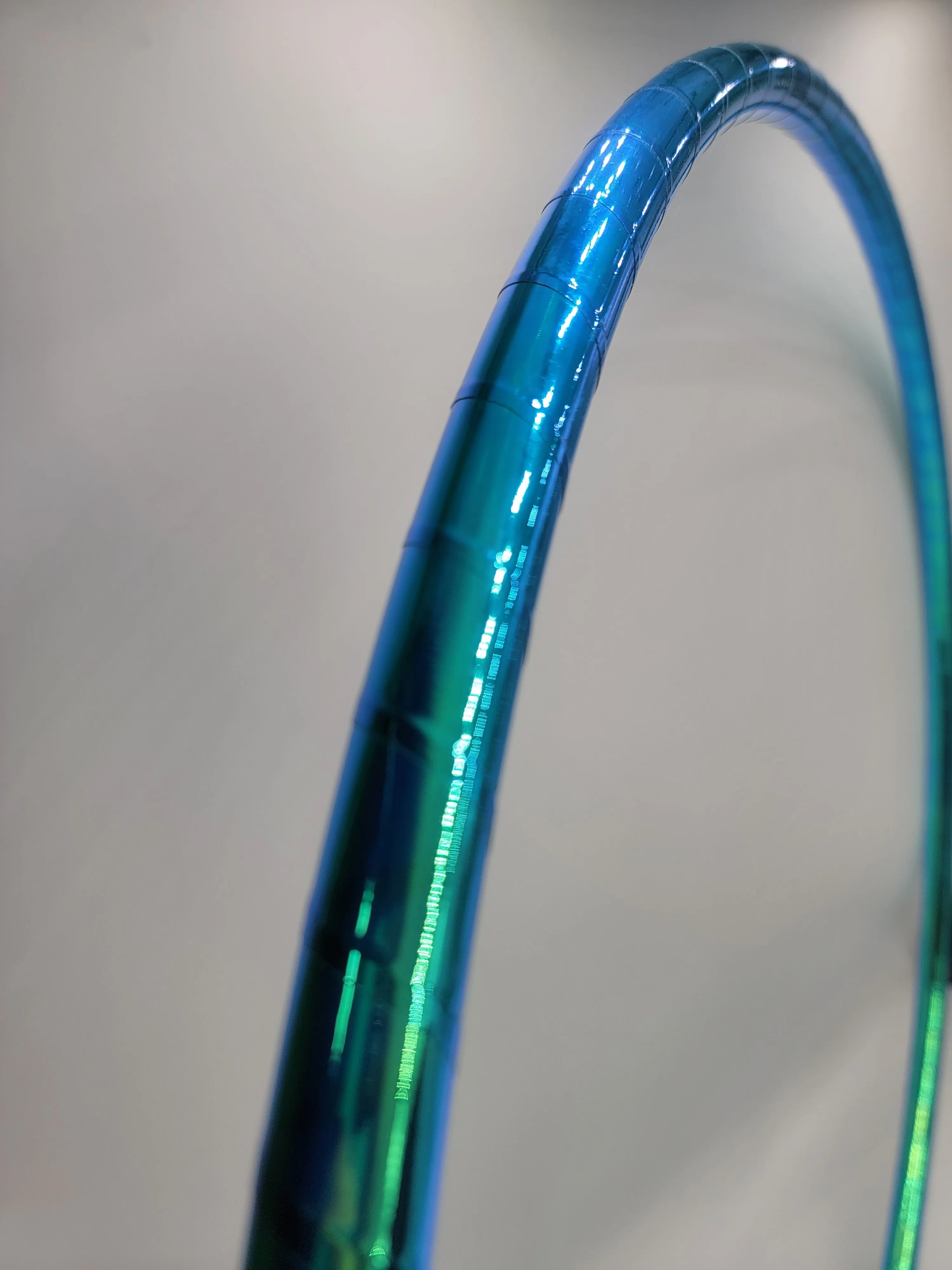 Blue Ice Color Morph Taped Hoop