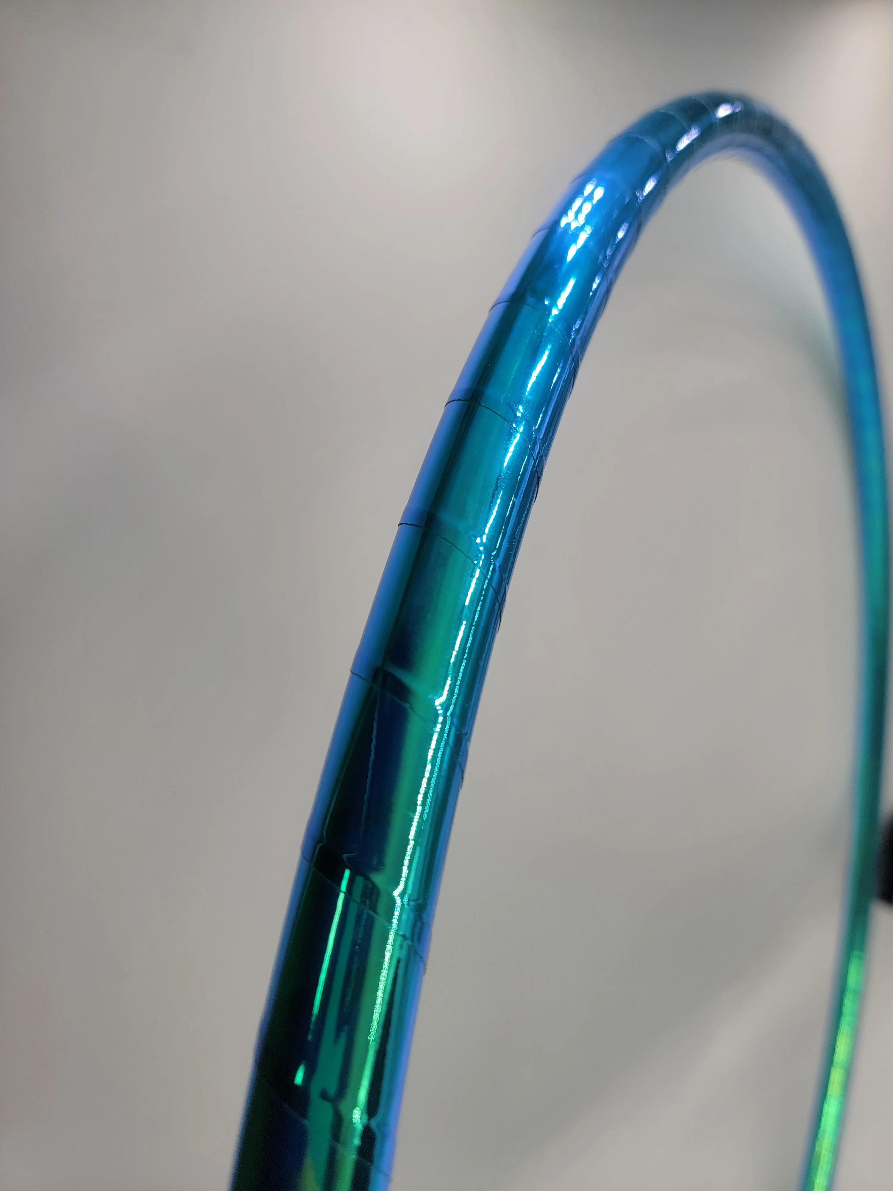 Blue Ice Color Morph Taped Hoop