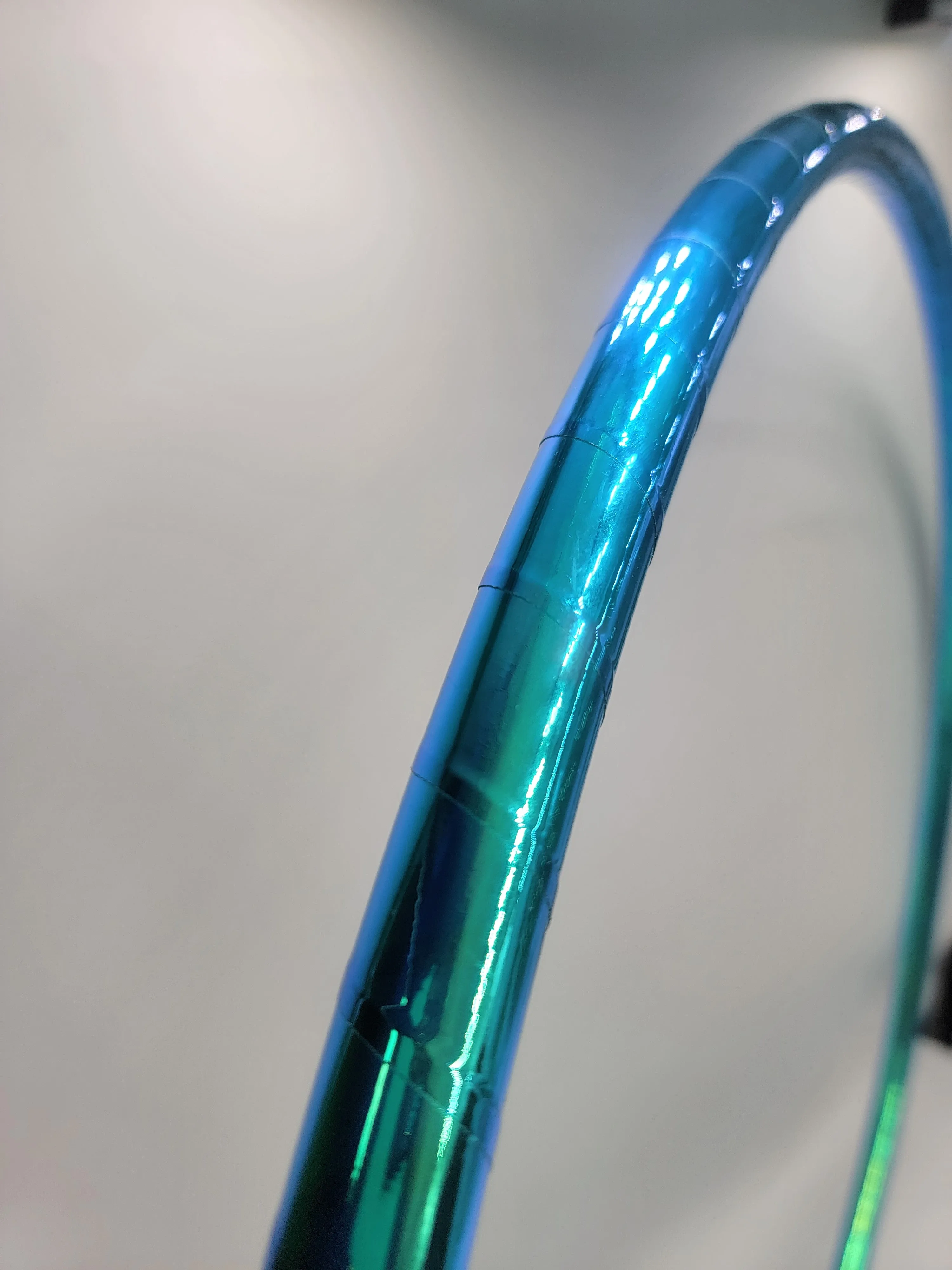 Blue Ice Color Morph Taped Hoop