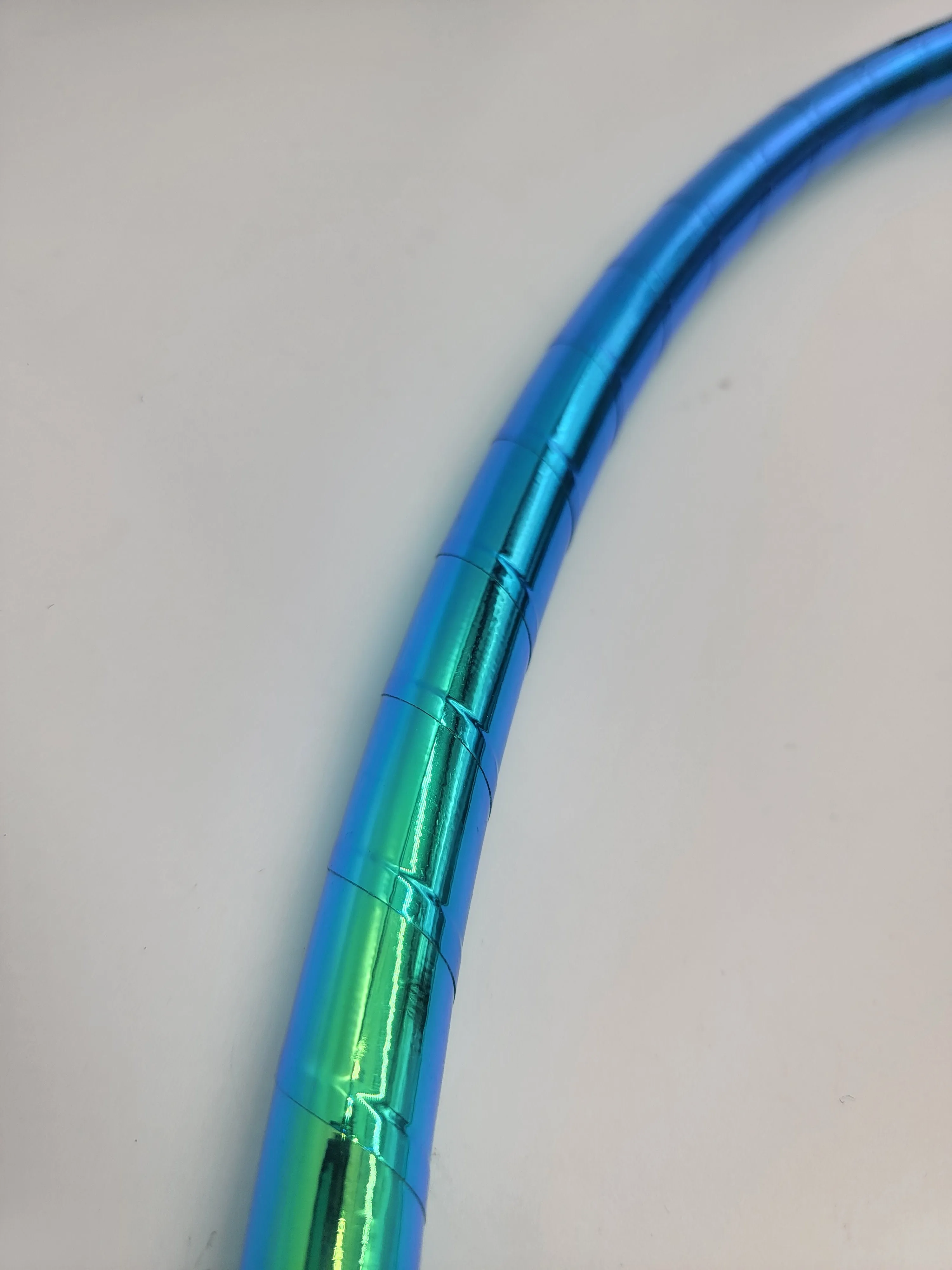 Blue Ice Color Morph Taped Hoop