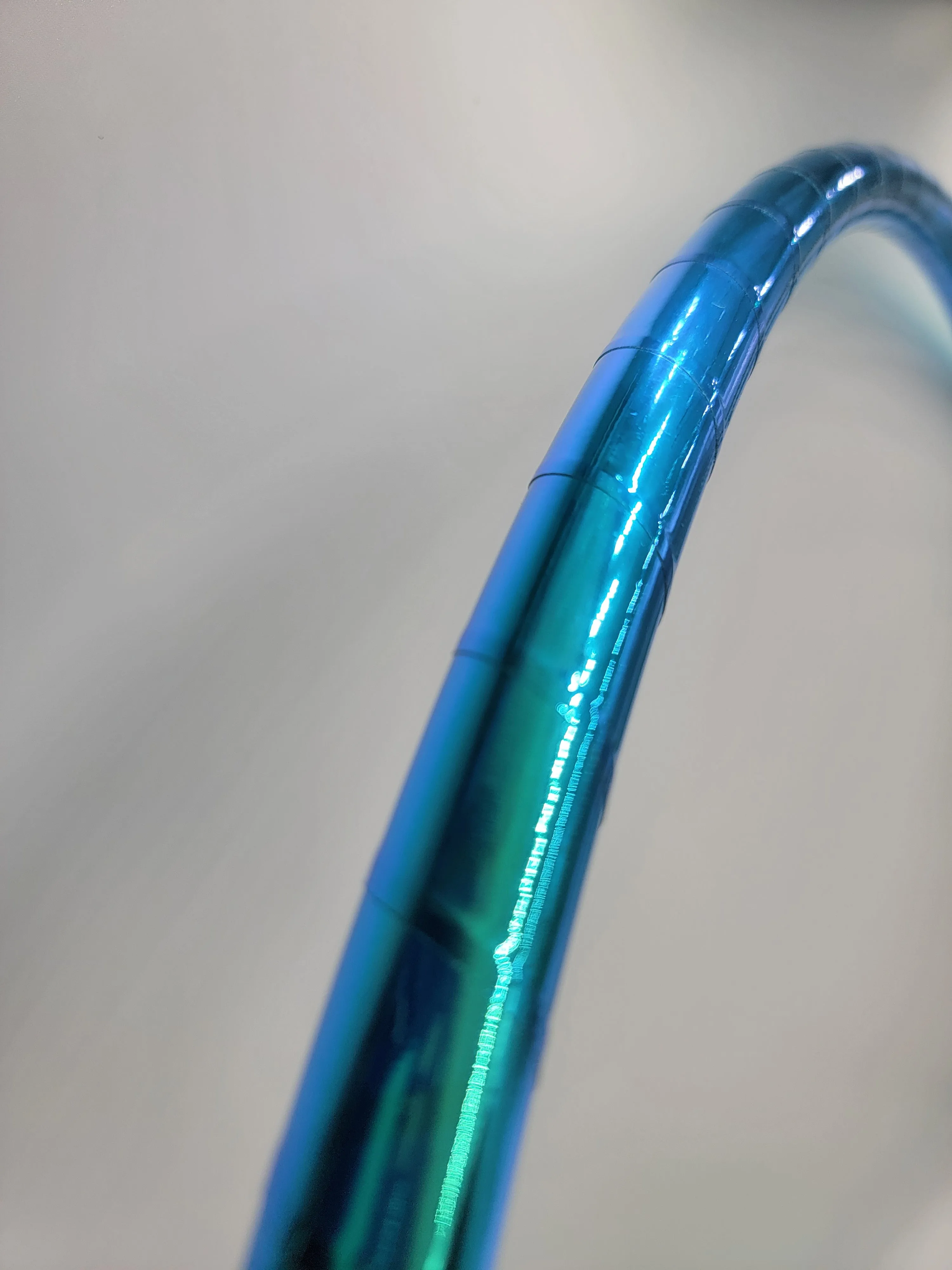 Blue Ice Color Morph Taped Hoop