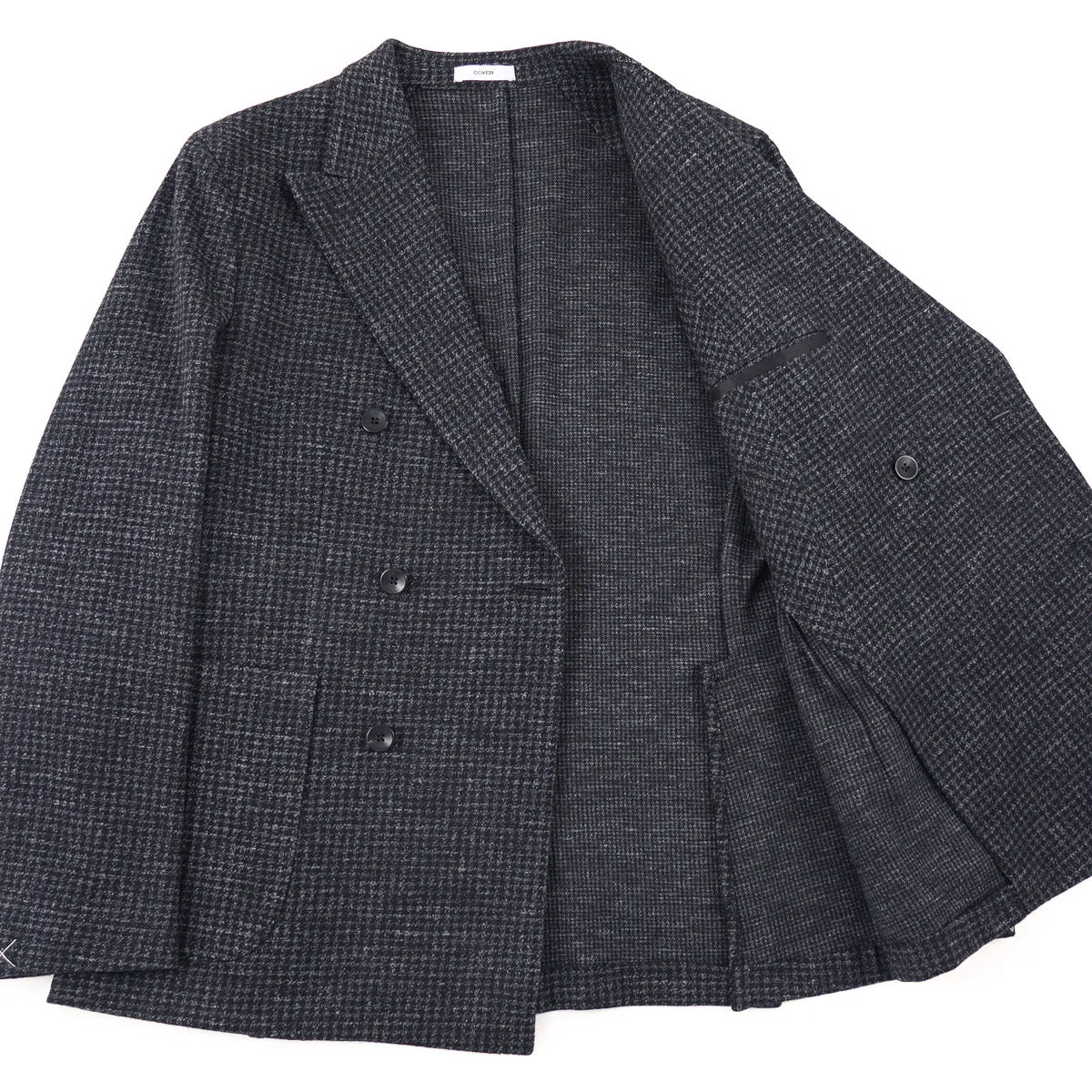 Boglioli Houndstooth Wool-Cotton Sport Coat