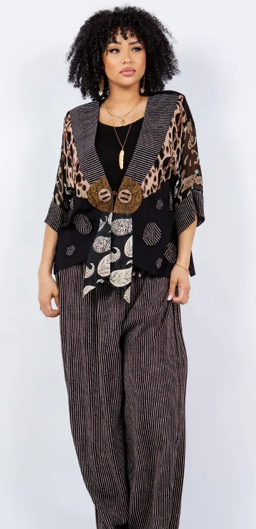 Boho Chic Flirty Fashionista Tops-Jackets