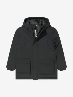 BOSS Boys Hooded Parka