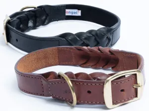 Braided Leather Collar