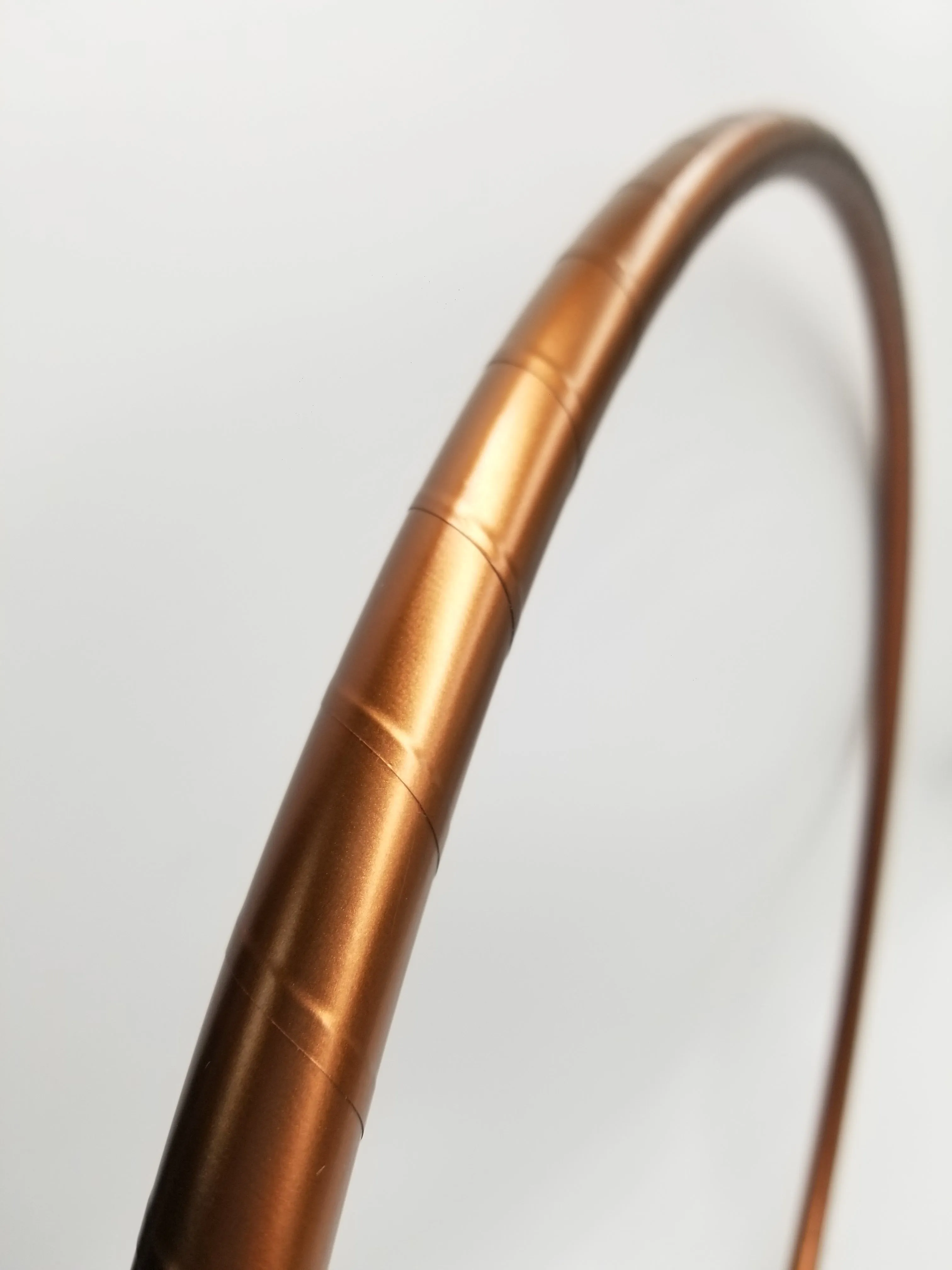 Bronze Satin Taped Hula Hoop