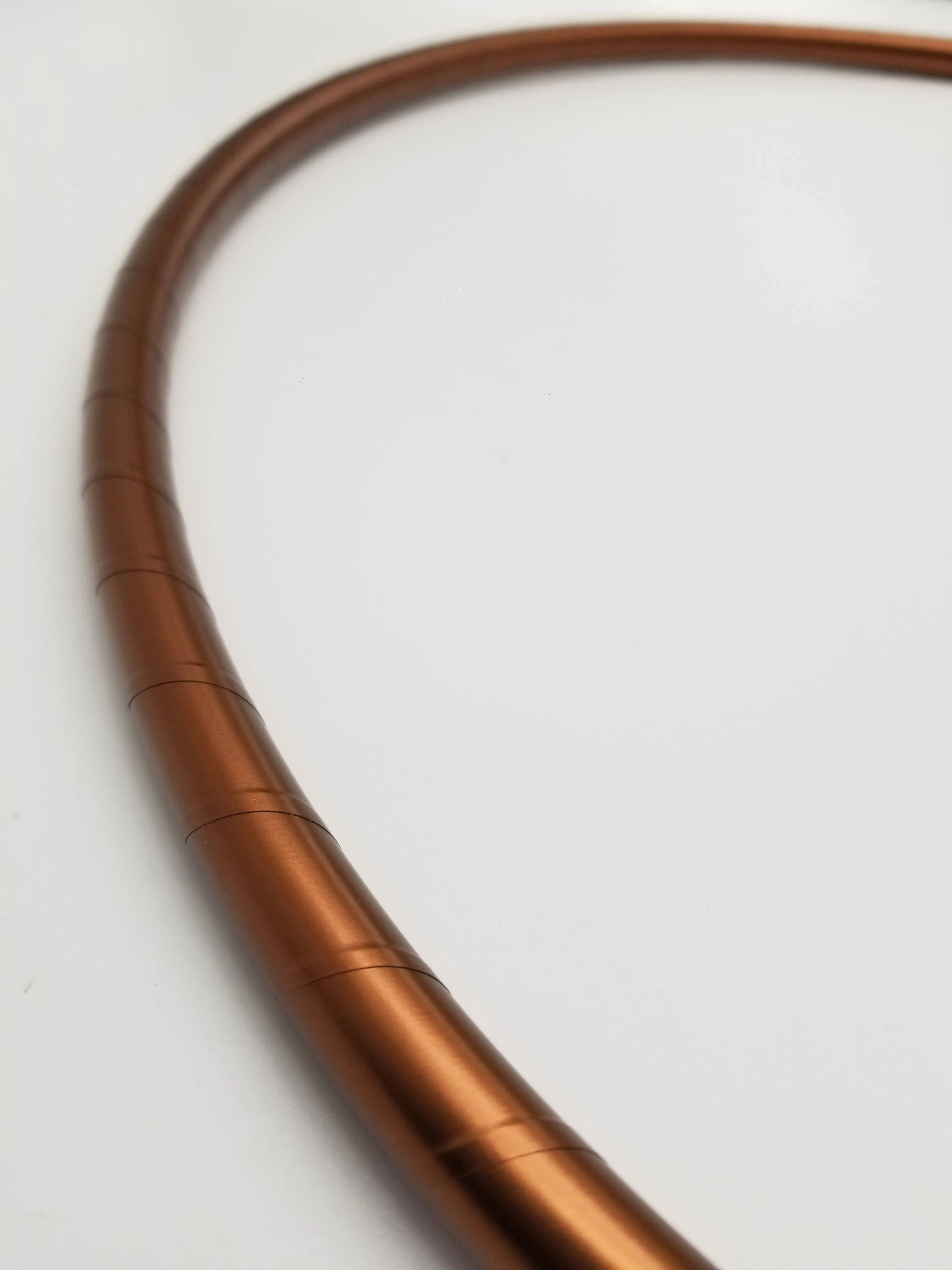 Bronze Satin Taped Hula Hoop