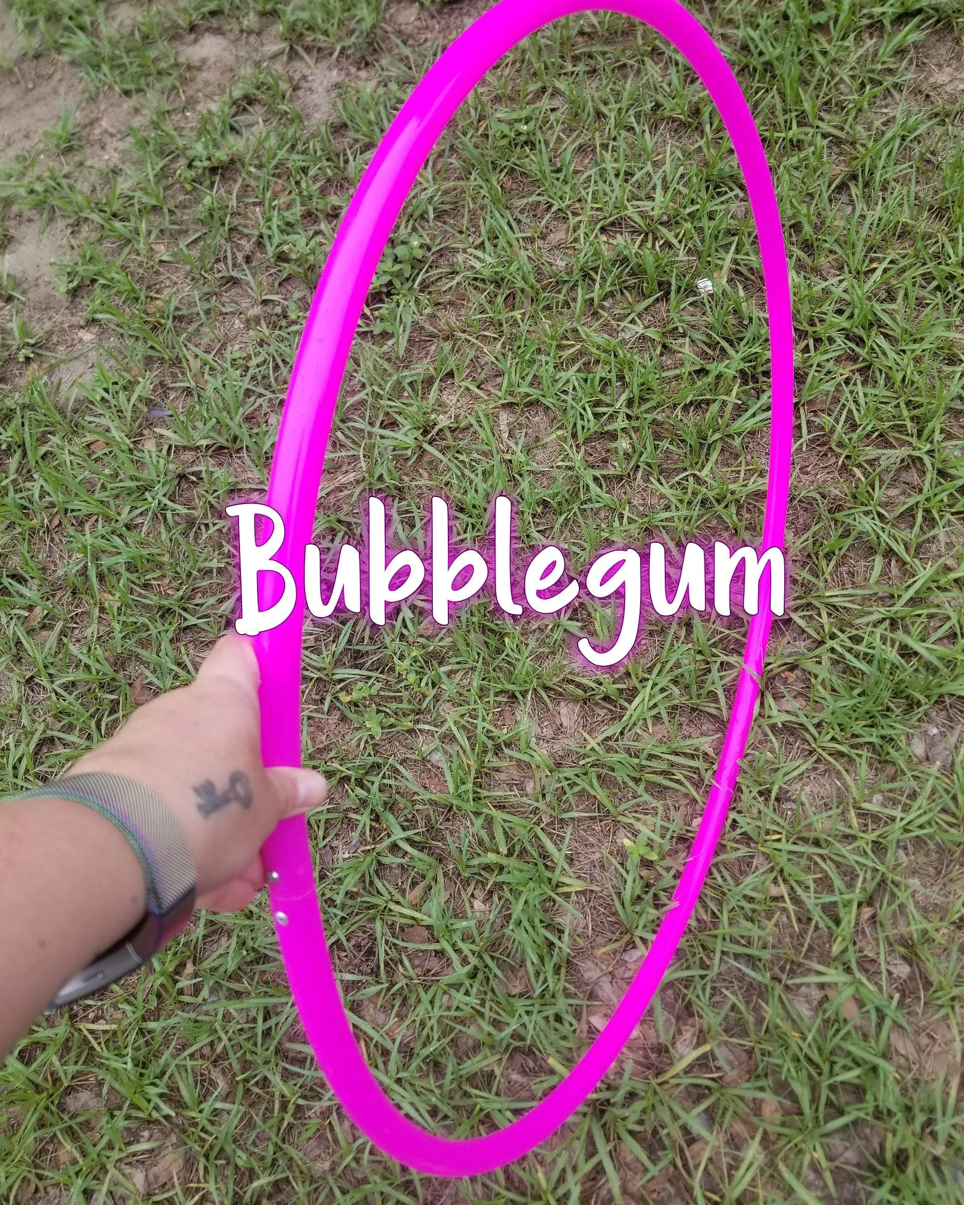 Bubblegum Polypro Bare Hoop 5/8