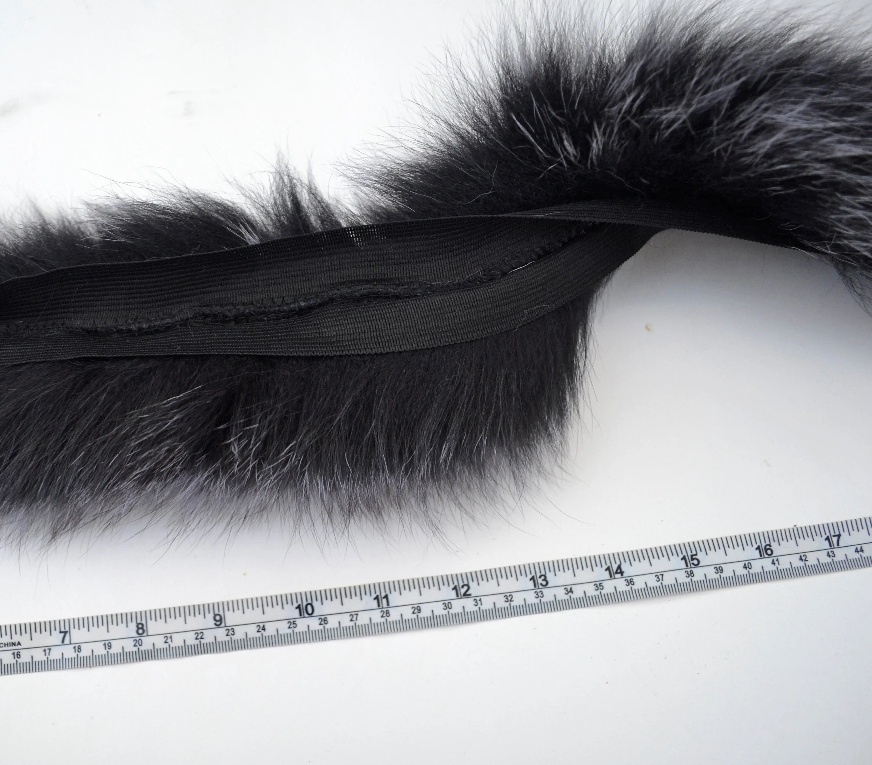 BY ORDER 70 cm Real Fox Fur (Tail) Trim Hood, Fur collar trim, Fox Fur Collar, Fur Scarf, Fur Ruff, Fur Hood, Fur stripe, Coat Trim