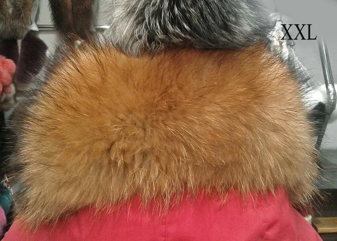 BY ORDER XXL Extra Large Finnish Raccoon Fur Collar, Fur Trim Hoodie, Raccoon Fur Collar, Fur Scarf, Fur Ruff, Raccoon Fur Hood, Raccoon Fur