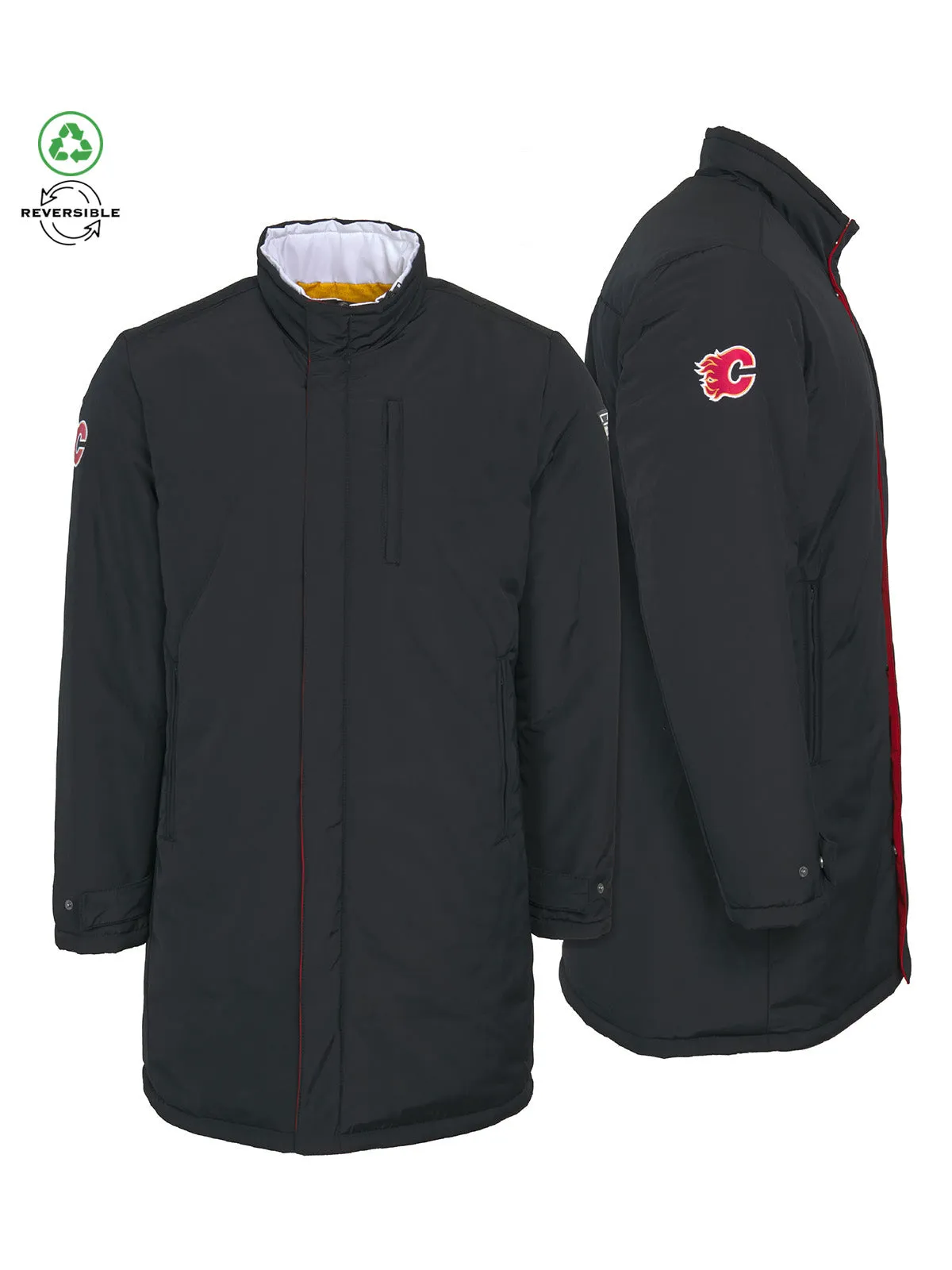 Calgary Flames Reversible Parka Jacket