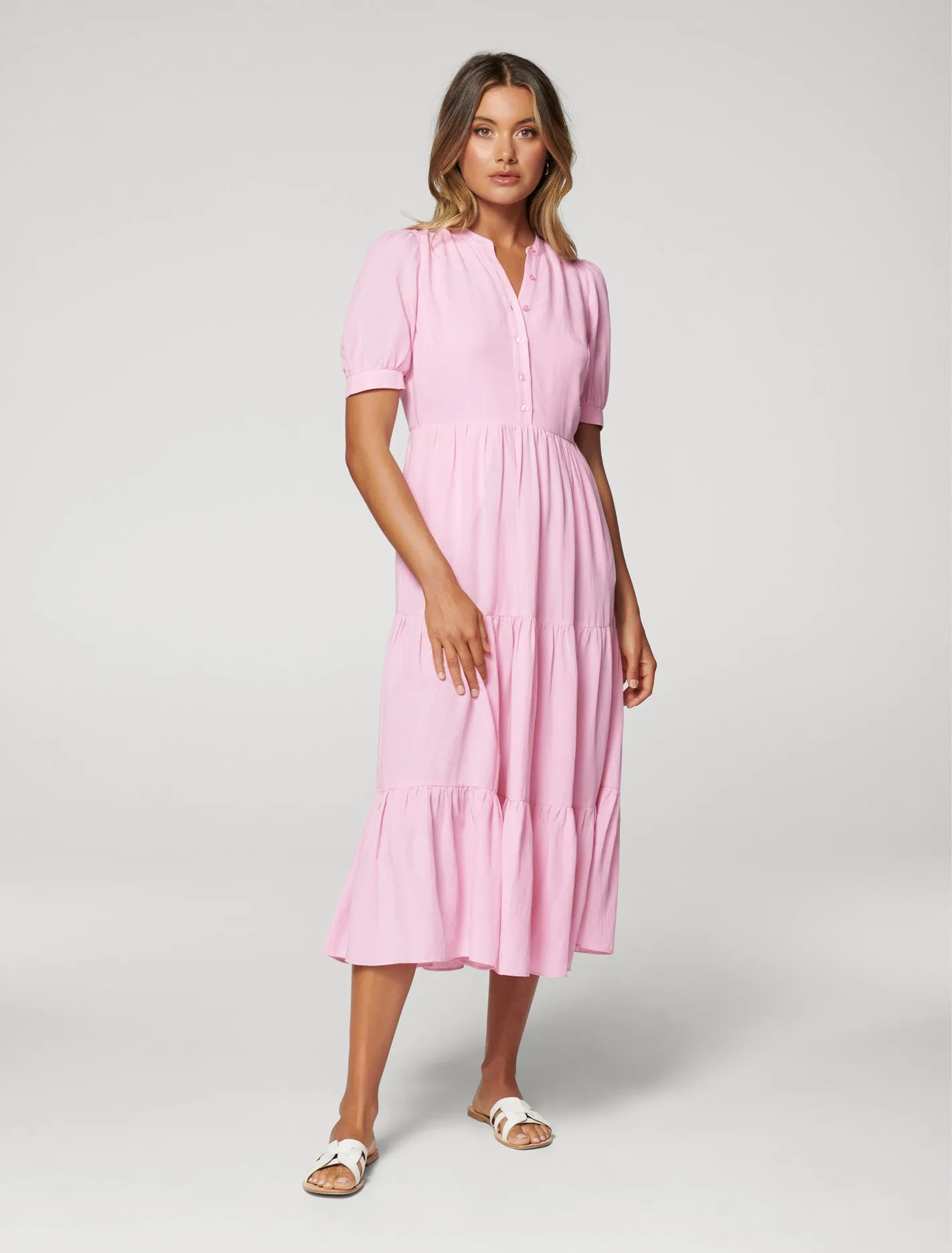 Camilla Tiered Shirt Dress