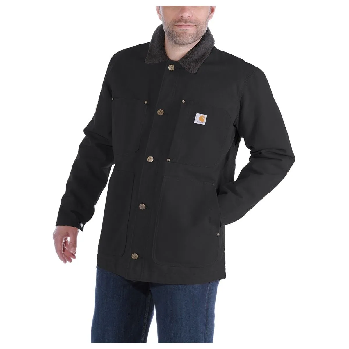 Carhartt&#x20;102707&#x20;Chore&#x20;Coat&#x20;Duck&#x20;Full&#x20;Swing&#x20;Jacket&#x20;-&#x20;Black