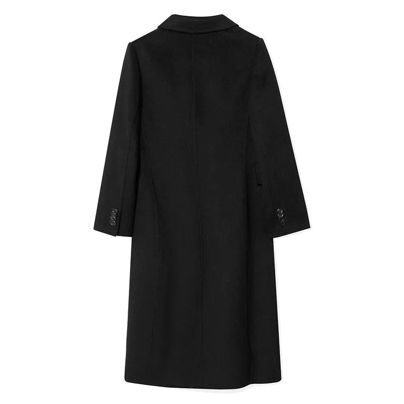 Cashmere & Wool Double Face Coat