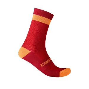 Castelli Alpha 18 Socks Red