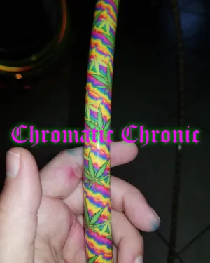 Chromatic Chronic ReflectiveTaped Hula Hoop Collapsible