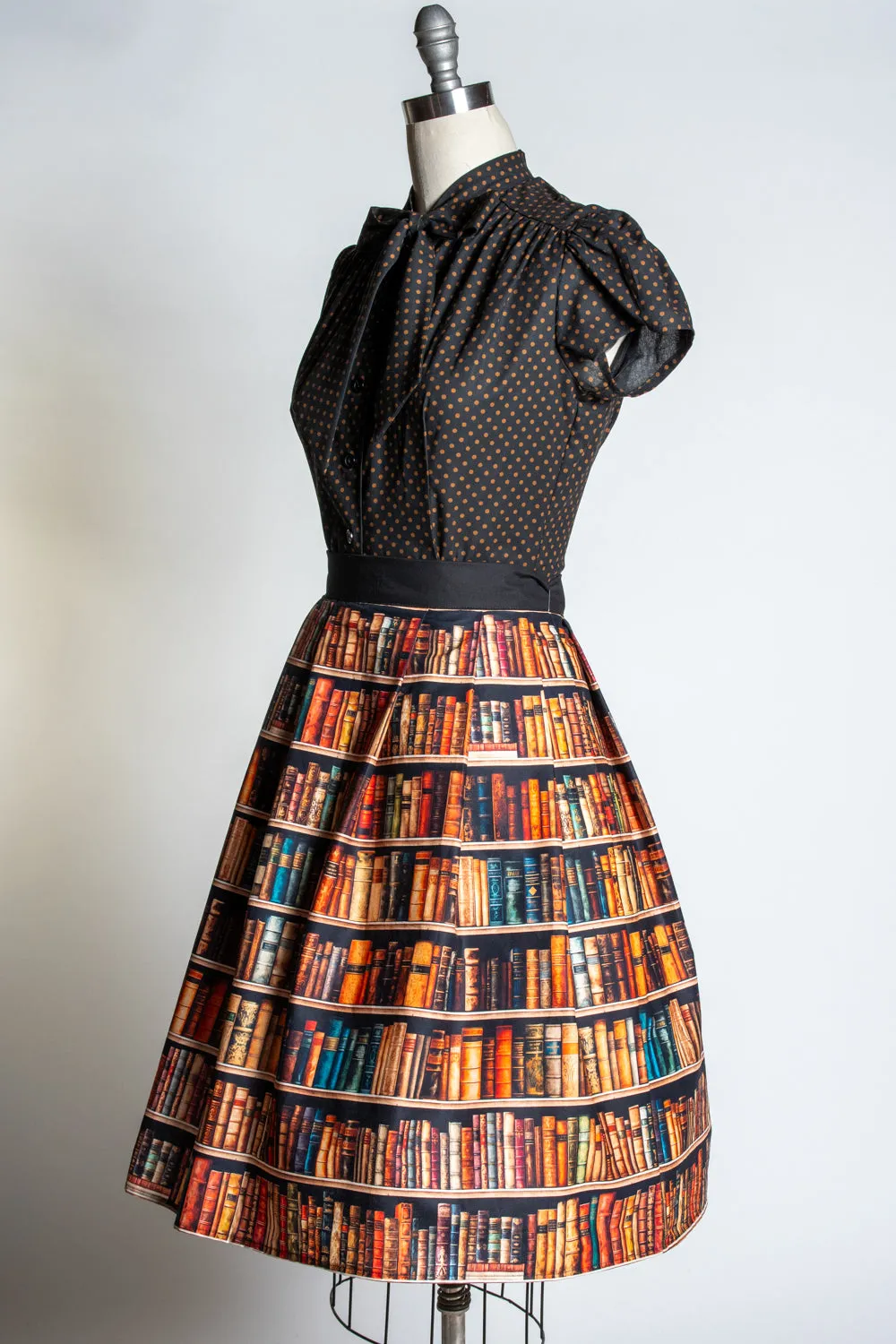 Cindy Pleated Skirt - Library