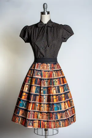 Cindy Pleated Skirt - Library